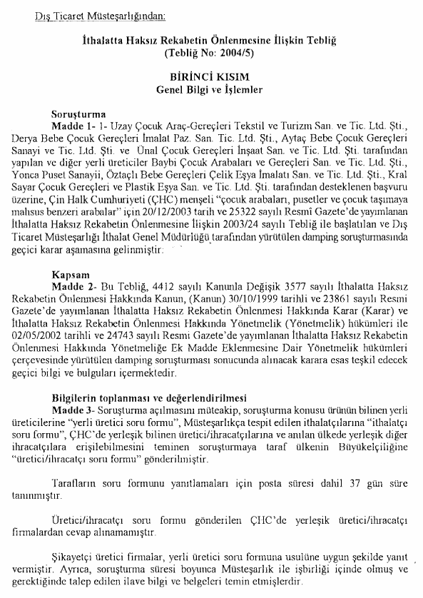 Resmî metindeki şekil veya cetvel