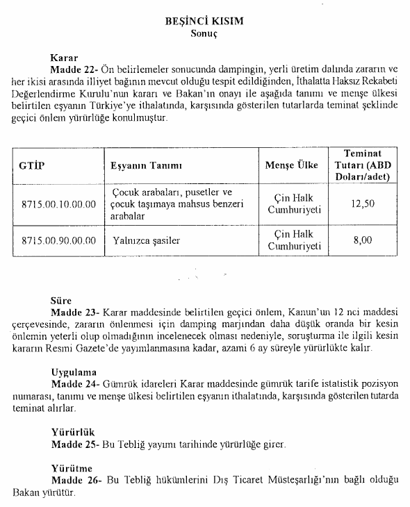 Resmî metindeki şekil veya cetvel