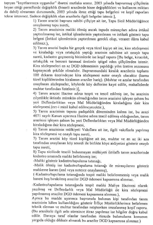 Resmî metindeki şekil veya cetvel