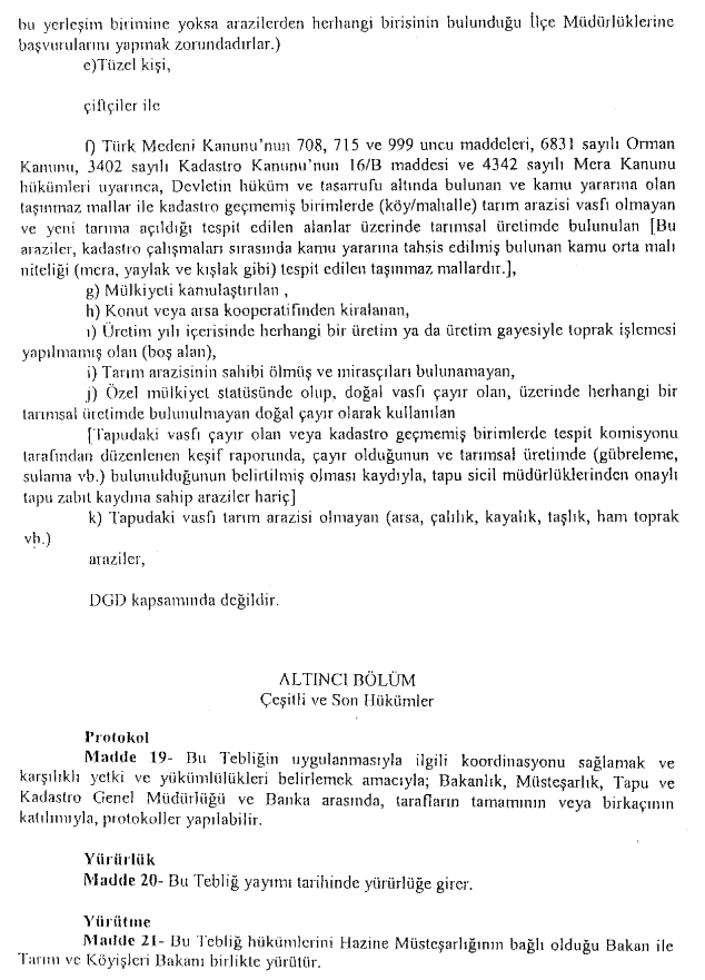 Resmî metindeki şekil veya cetvel