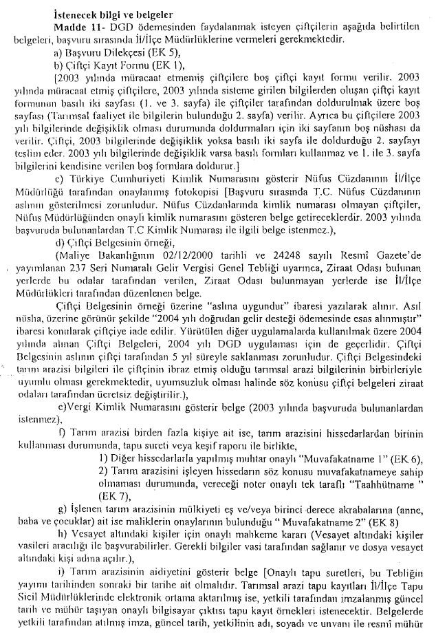 Resmî metindeki şekil veya cetvel