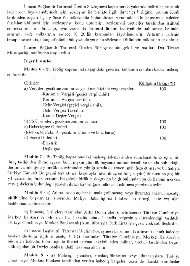 Resmî metindeki şekil veya cetvel