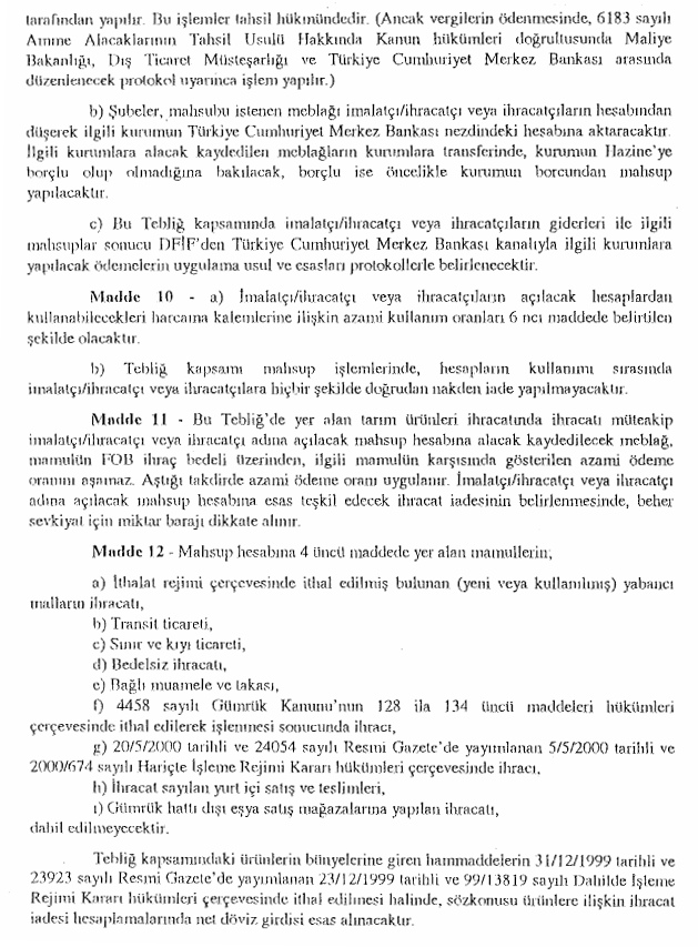 Resmî metindeki şekil veya cetvel