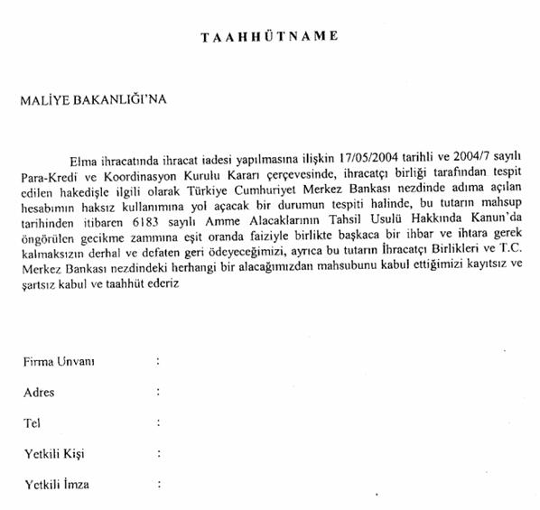 Resmî metindeki şekil veya cetvel