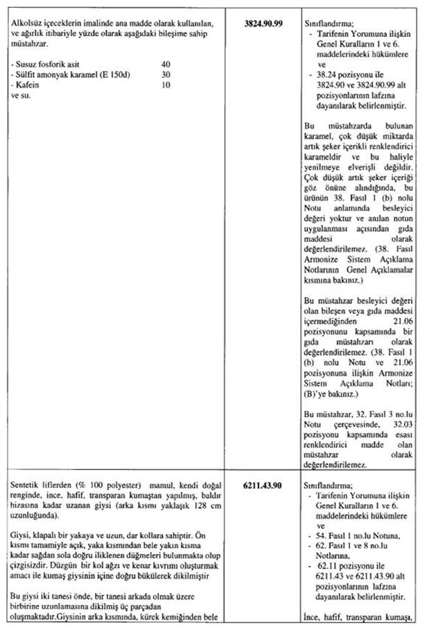 Resmî metindeki şekil veya cetvel