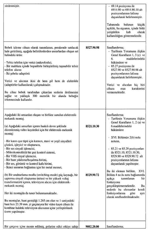 Resmî metindeki şekil veya cetvel