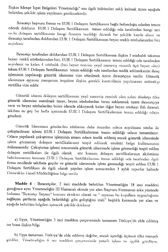 Resmî metindeki şekil veya cetvel